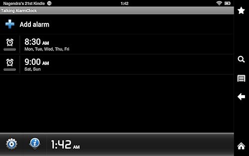 Talking Alarm Clock