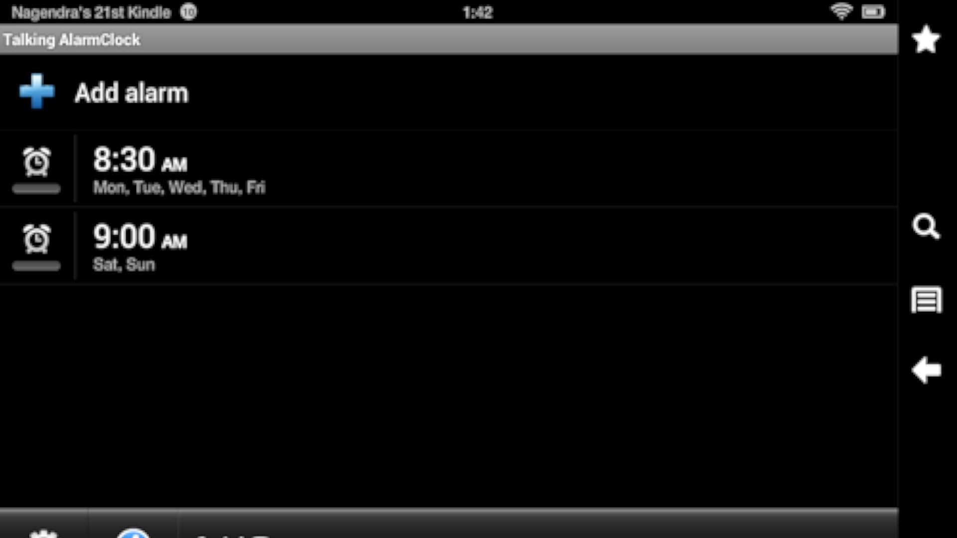 Talking Alarm for Android