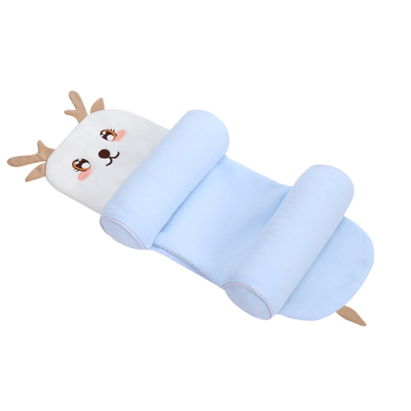Cuscino Forma Testa Bambini Supporto Ergonomico Traspirante Antiscivolo | Supporto Confortevole Testa e Collo Per Bimbi e Bimbe Letti Seggiolini Auto Passeggini Asilo Viaggi Brevi