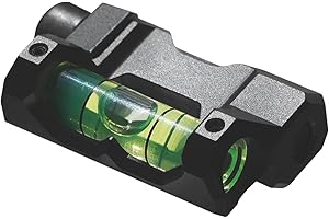 Precision Picatinny Bubble Level, Provides Precise Canting and Leveling Measurements