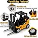 SPYMINNPOO Forklift Toy, Lifting Vehicle Toy for Kids Forklift Construction Toy Engineering Vehicle Model for 3 Years Old and Up Kids