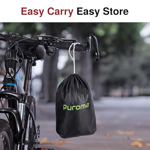 Puroma Bike Cover for 1/2/3 Bikes, 210D Waterproof Outdoor