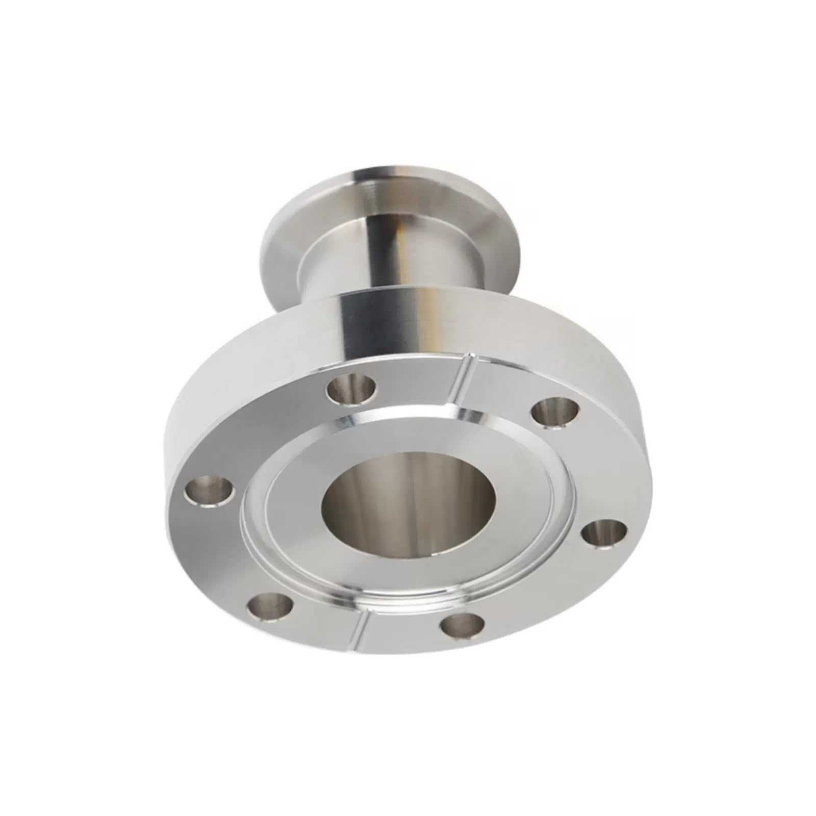 Loacea One Color Vacuum Pipe Joint Stainless Steel Vacuum Flange Reducer, Header, Professional Grade Reducing Joint 1Pc(63 * 50)