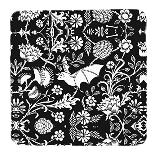 Image of Belinyo Bats and Flower Baby Swaddle Blankets Nursing Cover Infant Receiving Blankets for Crib, Stroller, Travel（36x 36 Inch）, 0012133, One Size