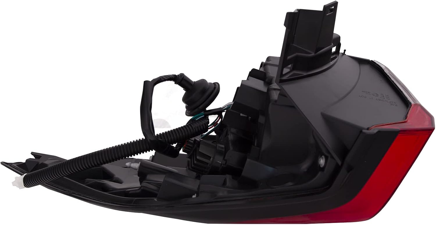 HEADLIGHTSDEPOT North America Built Body Mounted Tail Lamp Left Hand Driver Side Compatible With 19-25 Toyota RAV4