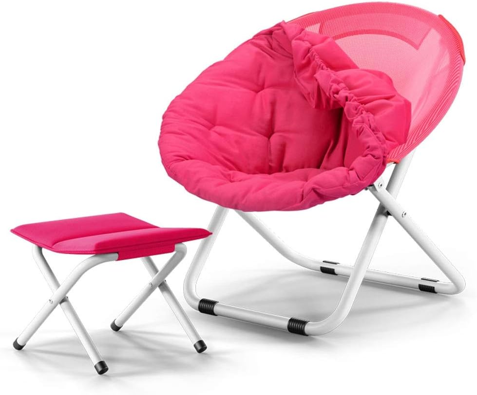 Amazoncom Folding Chair Lazy Sofa Moon Folding Round Chair Sun Radar Chair Lounge Chair With Footstool Color Chrome Home Kitchen Amazoncom Folding Chair Lazy Sofa Moon Folding Round Chair Sun Radar Chair Lounge Chair With Footstool Color Chrome Home Kitchen