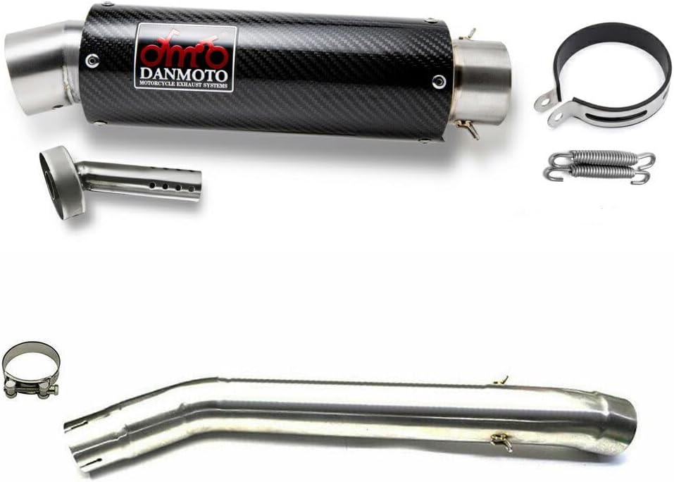 ZX6R ZX-6R 2003-2004 DANMOTO ダンモト カーボン スリップオン