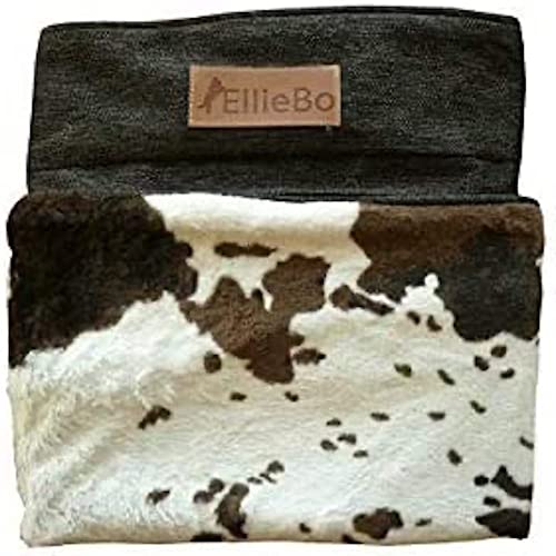 Ellie-Bo Housse de Matelas de Remplacement de Peau de Vache pour Chien, Medium, 71 x 48 cm