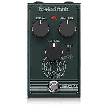 Amazon.com: TC Electronic GAUSS TAPE ECHO Super-Saturated