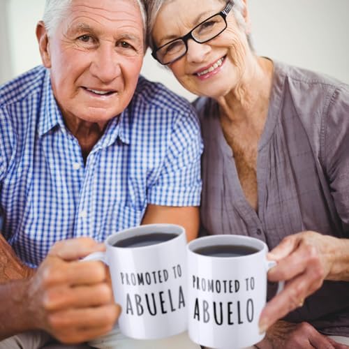 Cadeau annonce grossesse Abuelitos : mugs céramique et body bébé 0 à 6 mois - 6