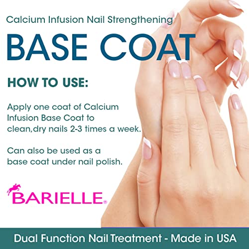 Barielle Calcium Infusion Nail Strengthening Base Coat .47 Oz. #TOP3