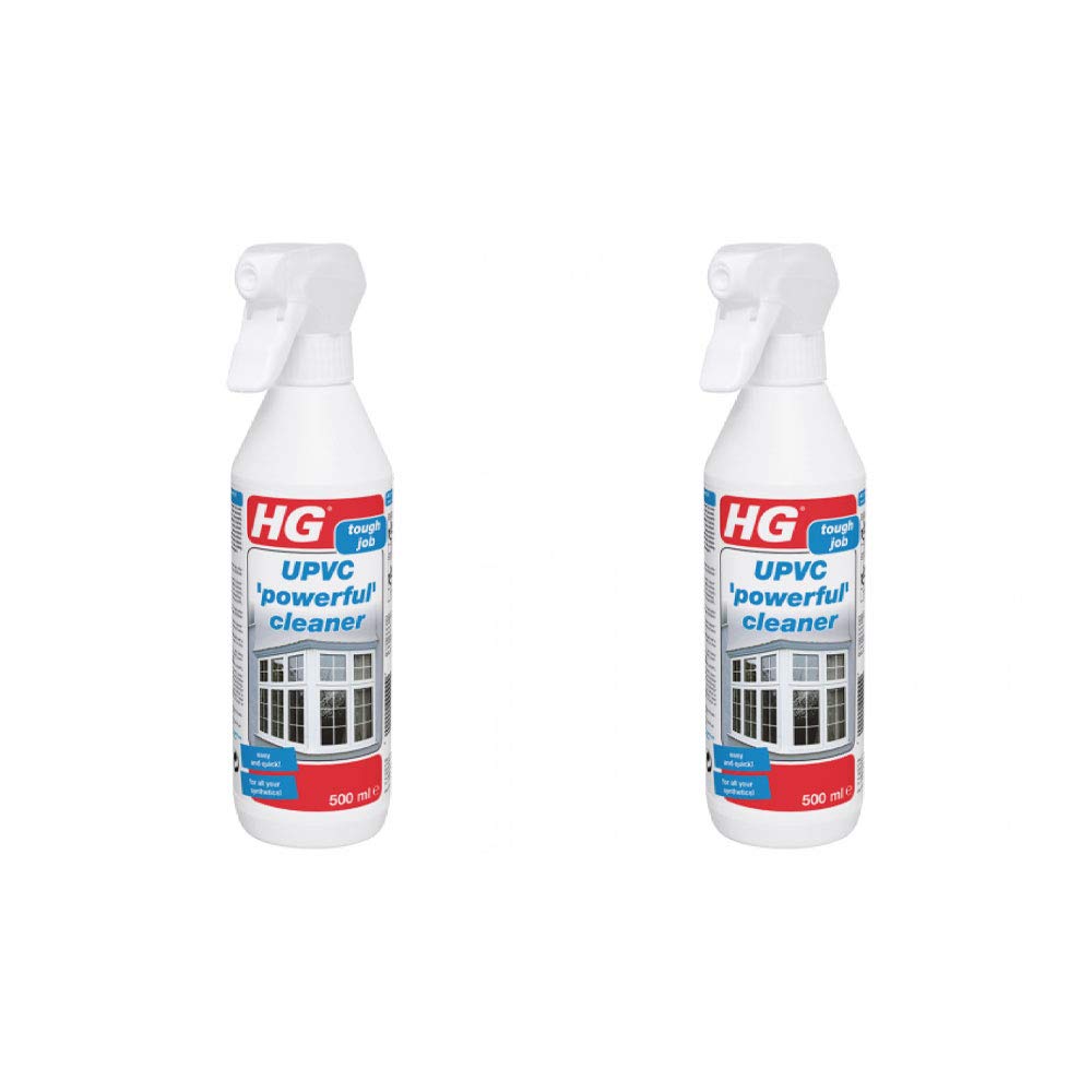 HG UPVC Cleaner Spray for Windows & Synthetic Frames 500ml (2 Sprays)