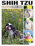 shih tzu calendar 2024-2025: 24-month calendar covering jan 2024 to december 2025, us holidays - great gift for organizing & planning