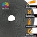 OfficeTree Cinta Magnetica Adhesiva 3 m - Tira de Iman para la...