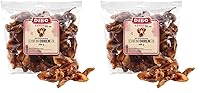 DIBO Schweine-Ohren-Stix, 500g-Beutel, der kleine Naturkau-Snack oder Leckerli für Zwischendurch, Hundefutter, Qualitätskauartikel ohne Chemie (Packung mit 2)