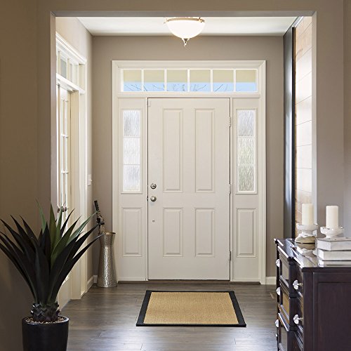 Gila Privacy Control Waterfall Sidelights Entryway Residential Window Film Diy Static Cling Easy Install 1Ft X 6.5Ft (12In X 78In) (6.5 Sq Ft) #TOP3