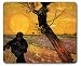 Produktbild 1art1 Vincent Van Gogh Der Sämann Bei Sonnenuntergang Nach Millet II, 1888 Mauspad 23x19 cm