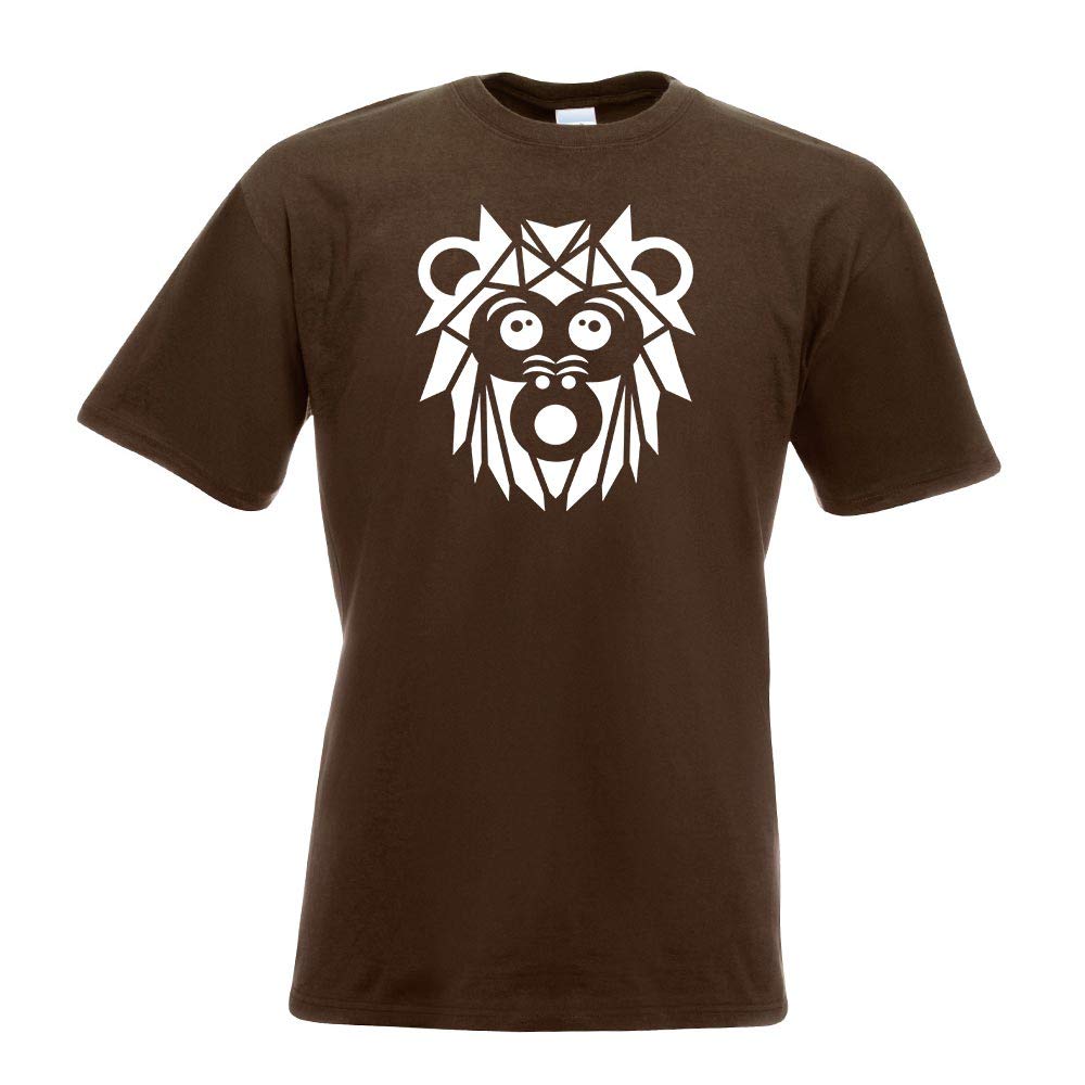 Polygon Monkey Figurine Animal Art T-Shirt Printed Design Print Gift Idea