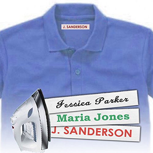 36 x Etiquetas Termoadhesivas Personalizadas Vintage - Etiquetas Para Uniformes Escolares Y Vuelta Al Cole