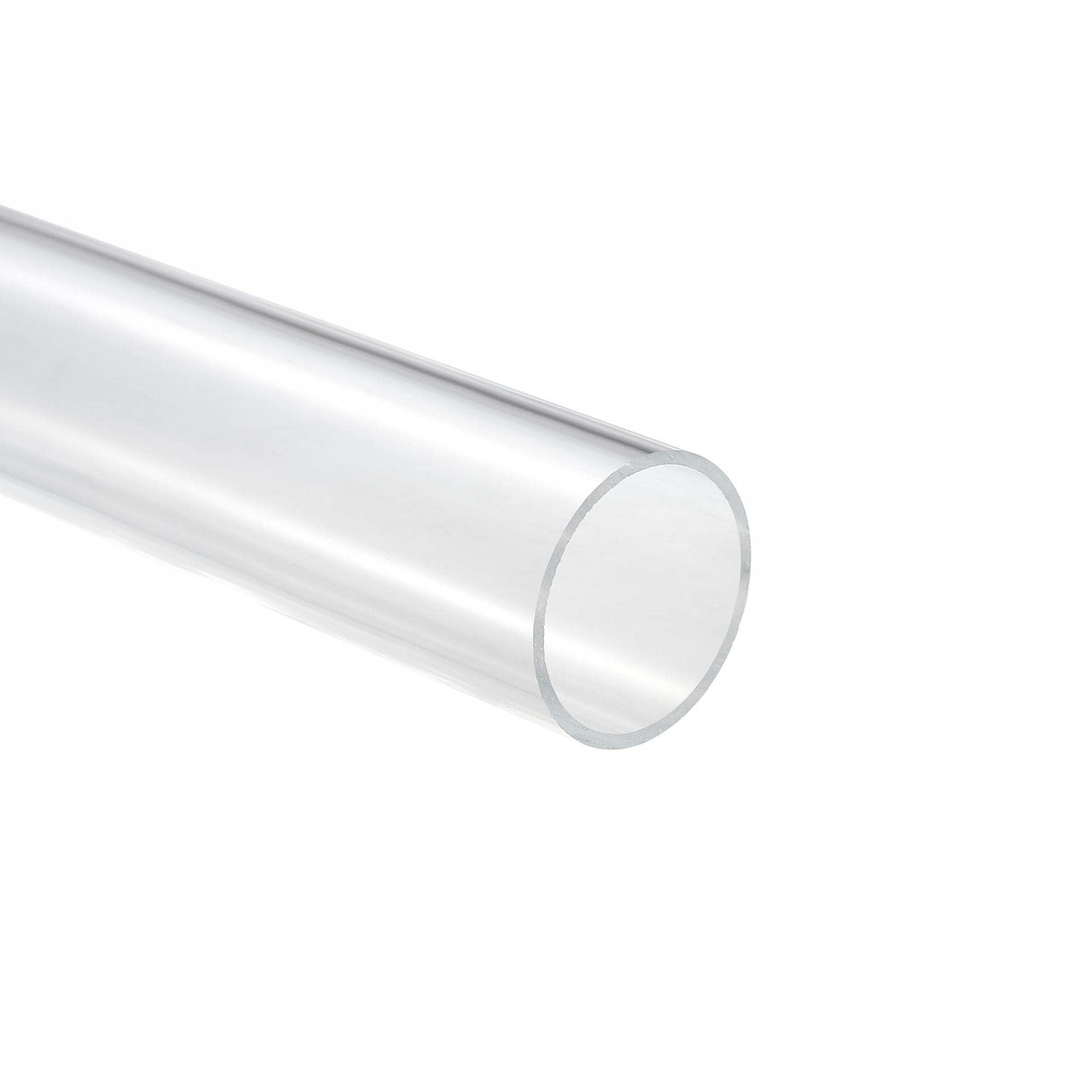 12 inch doorzichtige plastic stijve buis 21 mm x 25 mm (0,8 inch x 1