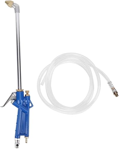 Pistola limpiadora, pistola de limpieza de agua para coche, limpiador de aceite de motor, con manguera de sifón de 47.2 in,