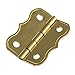Produktbild RAYHER 8954906 Zierscharniere, verm SB-Btl, 4 Stück mit Schrauben, 25 x 20 mm, gold