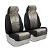 Coverking Front 50/50 Bucket Custom Fit Seat Cover for Select Ford Models - Neosupreme (Mossy Oak Brush Camo with Black Sides)