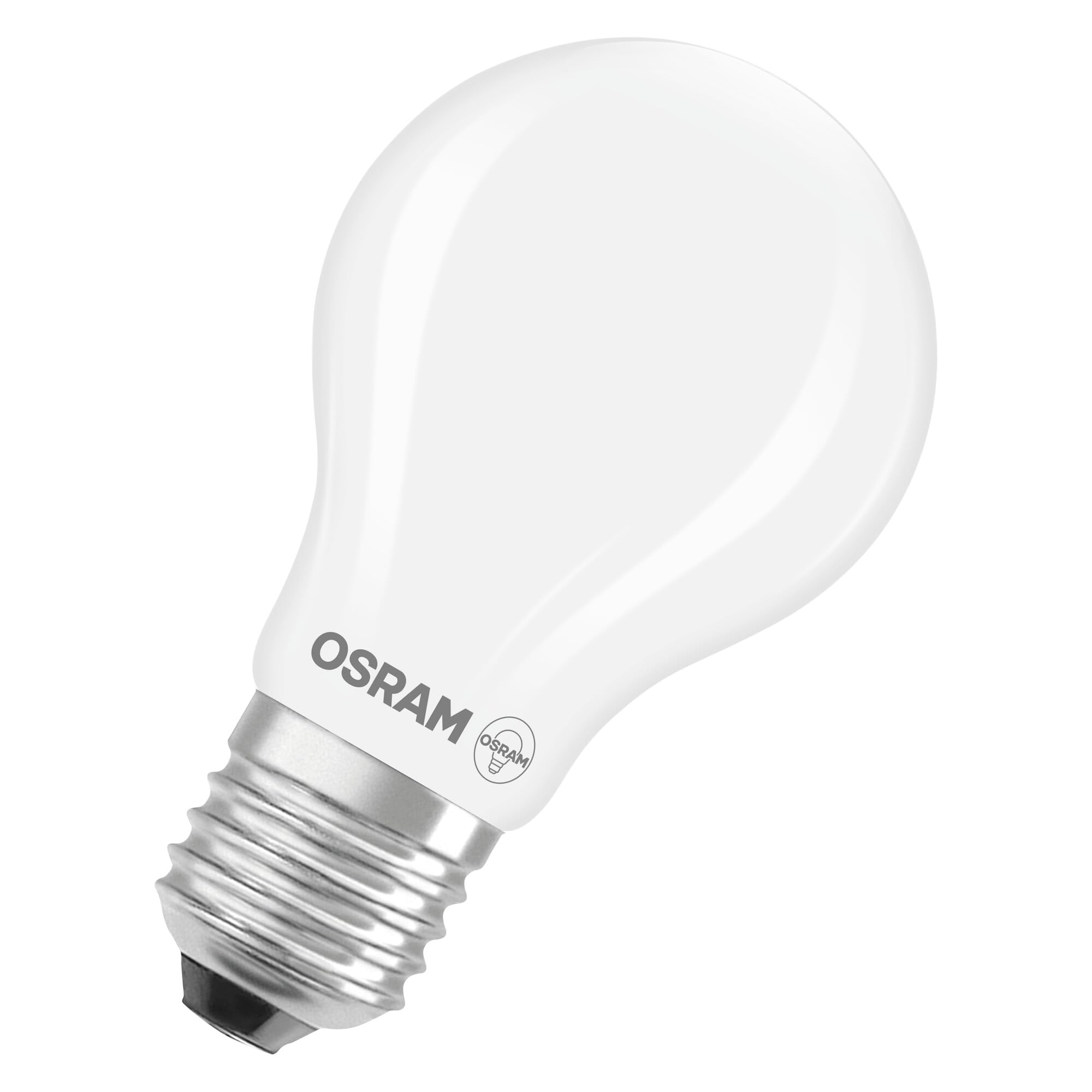 Osram LED CLASSIC A ENERGY EFFICIENCY A DIM in A-Form, LED-Lampe, Glas, Matt, 5 W, 1055 lm, 2700 K, Dimmbar, Energieeffizienzklasse: A, CRI 80