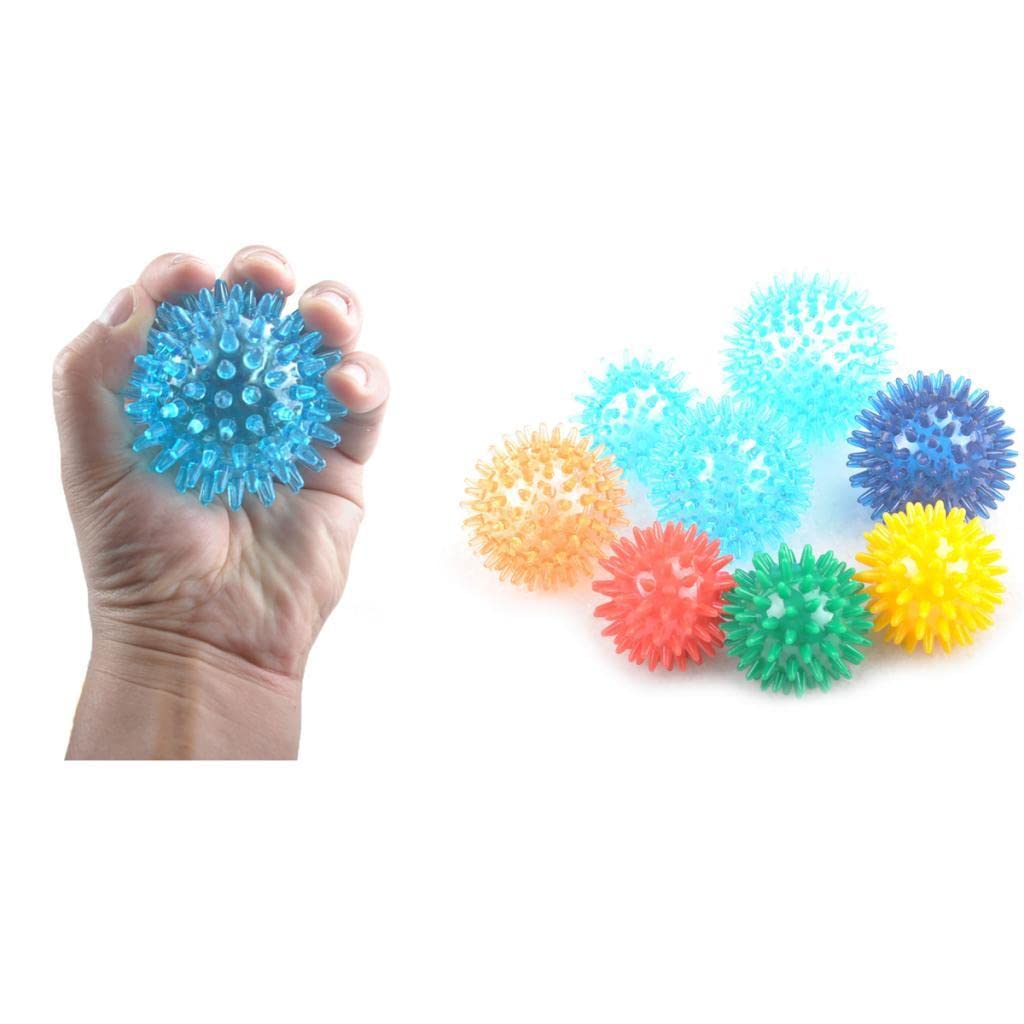 SAZ DEKOR 3XSOFT Spiky Deep Tistue Full Body Reflexology Acupressage Bol 6cm | Masagar machine for pain relief