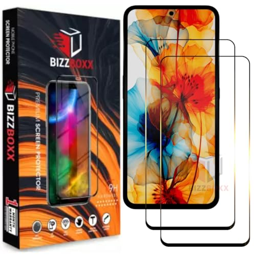 Image of Compatible With CMF Nothing Phone 1 Tempered Glass Screen Protector With Camera Cut - High Definition, Shatterproof, Easy Install, Anti-Fingerprint (CMF Phone 1) - Pack of 2