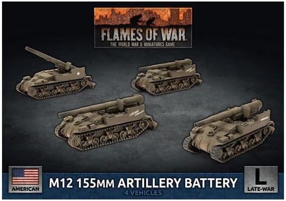 D-Day: American M12 155mm Artillery Battery FOW