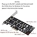 QNINE Dual M.2 PCIe Adapter, M.2 NVME SSD M Key or M.2 SATA SSD B Key 22110 2280 2260 2242 2230 to PCIe 3.0 x4 Host Controller Expansion Card with Low Profile Bracket for PC Desktop