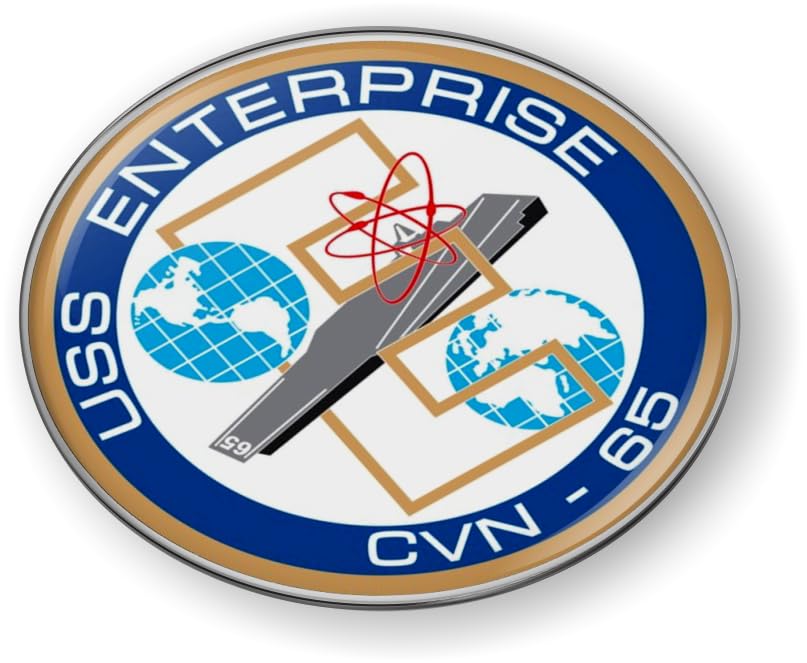 U.S. Navy - USS Enterprise (CVN-65) Aircraft Carrier Big E Emblem - Picture 22 of 27
