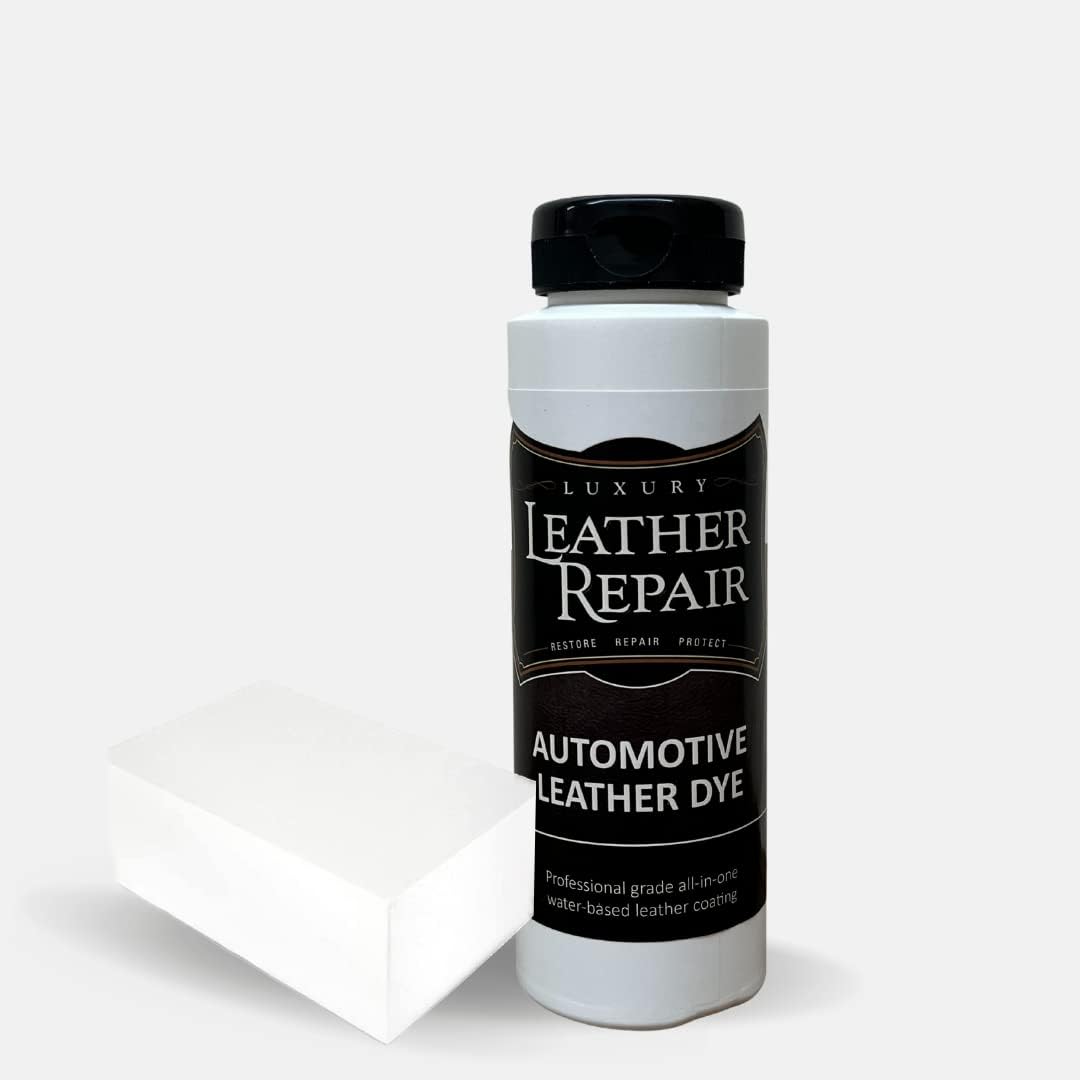 Luxury Leather Repair Automotive Leather Vinyl Repair Dye Color Restorer Compatible with FORD, MERCURY, LINCOLN Interiors โ Easy DIY Leather Dye (Anthracite, 32oz)