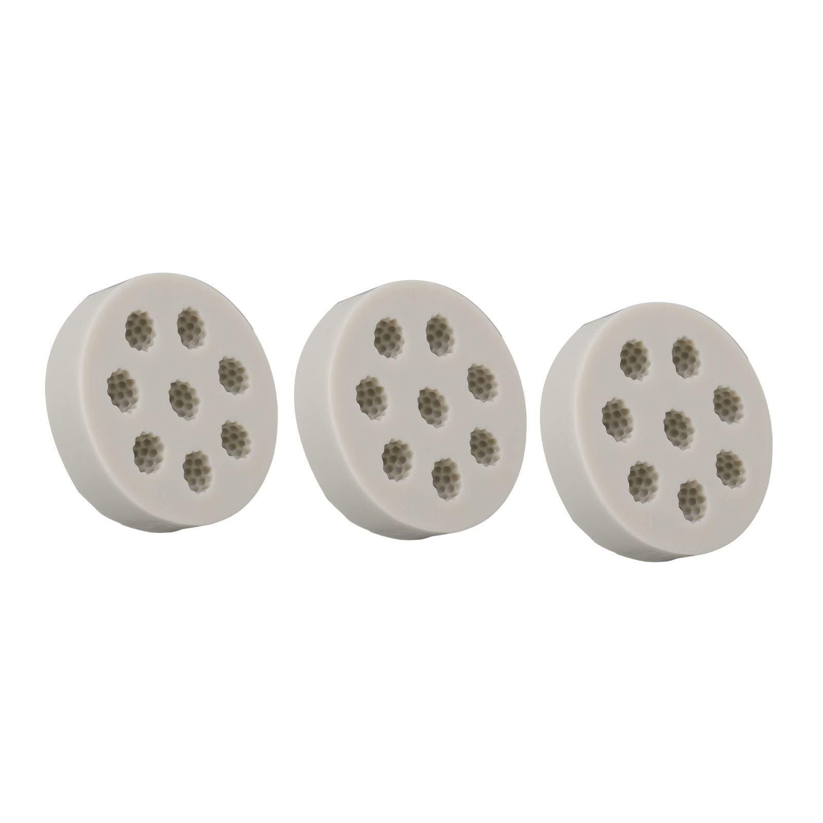 3 Pezzi di Stampo in Silicone a Forma di Lampone, Stampo in Silicone per Torta di Gelso, Sapone, Candela, Cera di Gelso, Si Scioglie Stampi per Torta Fai da Te Fondente al Cioccolato