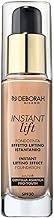 Deborah Instant LIft Foundation N.04 Apricot SPF30, Long Wearing, Lifting, Fluid and Light Texture, with Soft Focus Powders for Instant Radiance