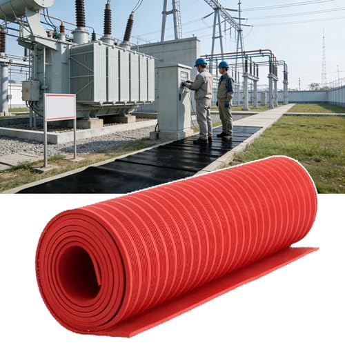 ���d���ی�≏�}�b�g�A ���d���H����� �d���בϊ��d�≏�S����ƃ}�b�g(Red,LxWxT 5'x3 1/5'x1/4")