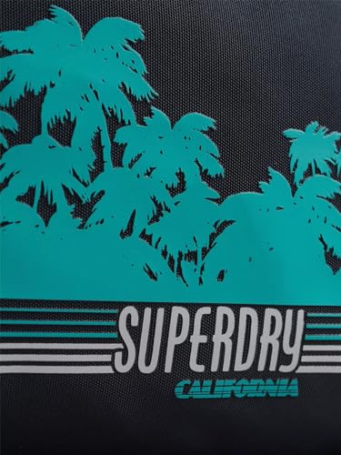 Superdry Mens Vintage Graphic Montana Backpack Eclipse Navy/Ecru, Y9110157A4