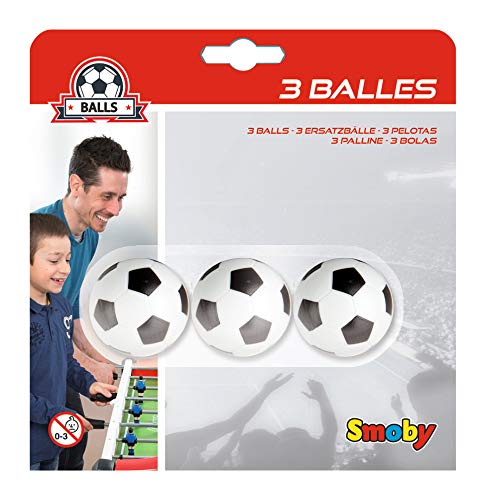BABYFOOT BALLES PLASTIQUE 34MM X3 EN BLISTER - vue 2