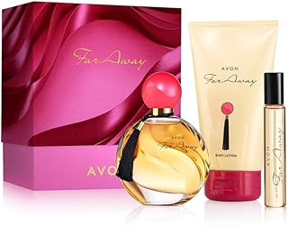 Avon Far Away for her Perfume Gift Set - 50mil EDP spray 10ml EDP spray and 150ml Body Lotion