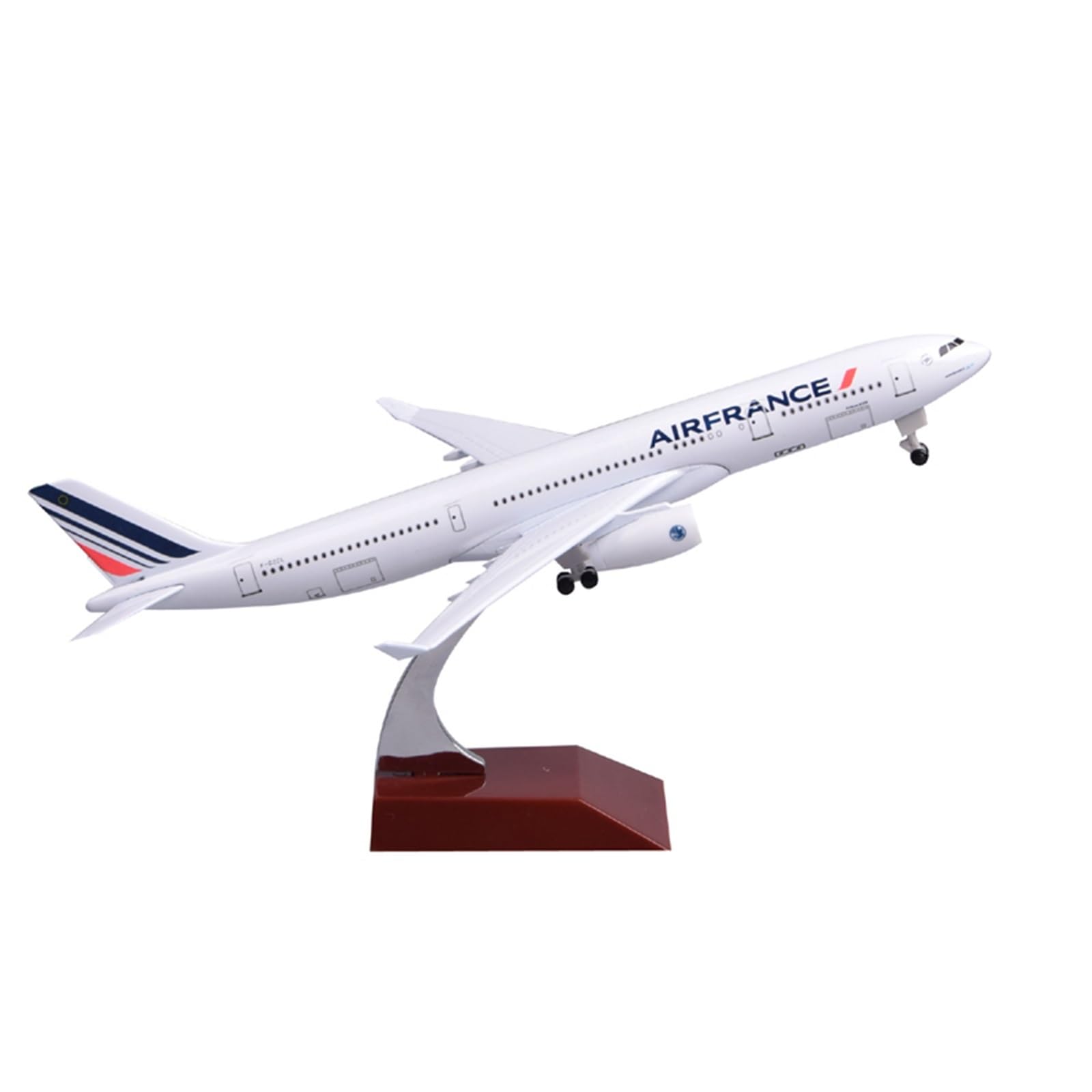 Repliki modeli samolotów Model samolotu w skali 20 cm 1:400 Air France dla Airbus A330 Model samolotu Lotnictwo cywilne Samolot transportowy Miniaturowy model samolotu