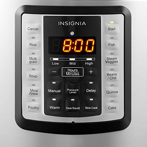 insignia pressure cooker 6 quart