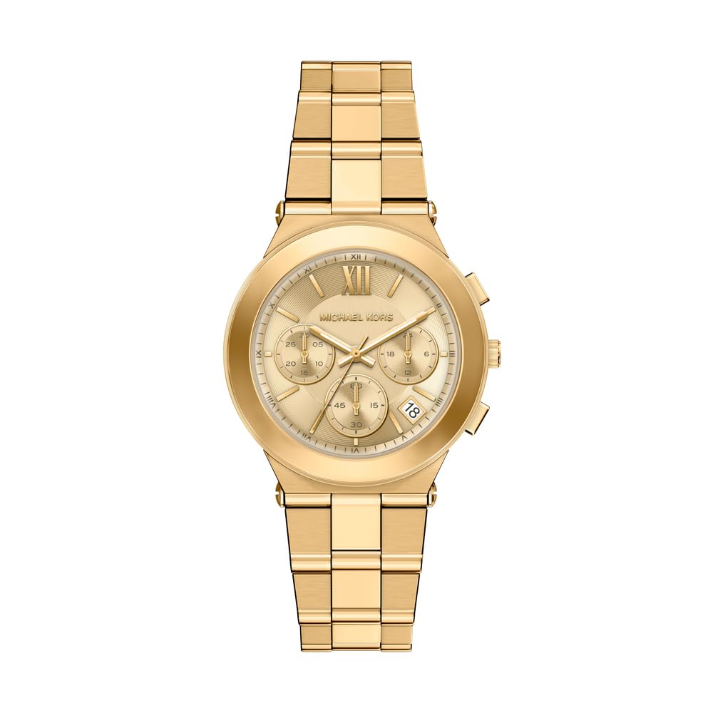 Michael Kors Billie Women's 37MM Gold-Tone Stainless Steel Watch, MK7603