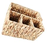 AKOOSY Geflochtener Besteckkorb Küchenutensilien Organizer Robust Vielseitiger Aufbewahrungskorb für Haushalt und Gastronomie Tischplatte