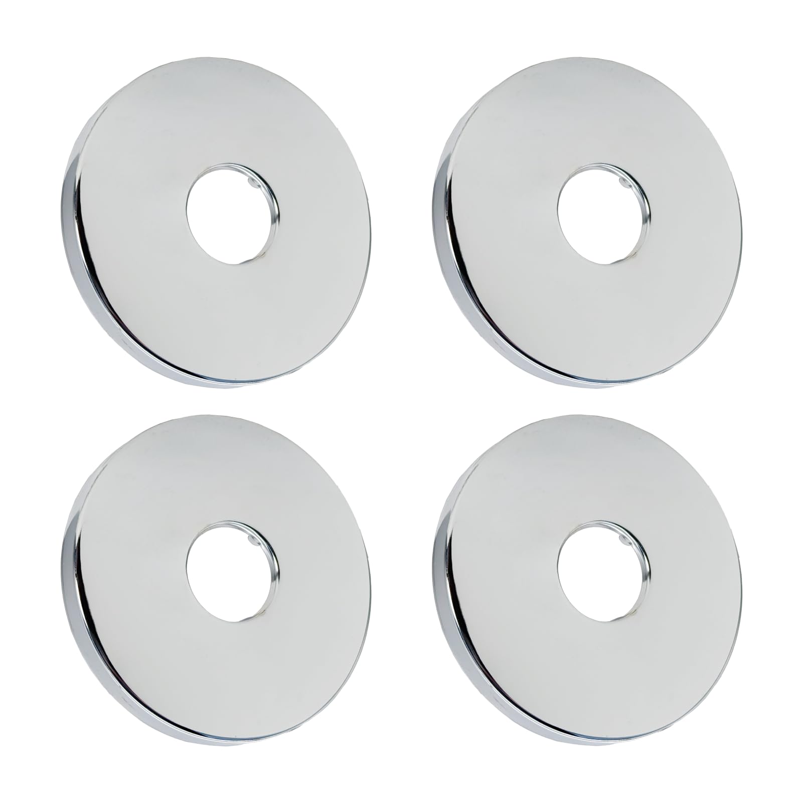 Hugwish tap Shower Pipe Cover Plate 3/4 inch 27mm x 90mm x 10mm in Height 4pcs