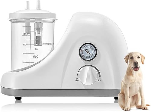 Máquina veterinaria portátil de la succión 110V (W 003C)