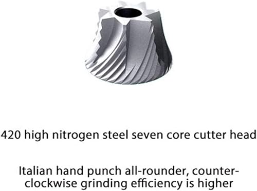 Miniatura 4 de QARNBERG Molinillo de café de mano NA máquina de molienda manual molinillo de rebabas mini frijoles molinillo de cocina portátil