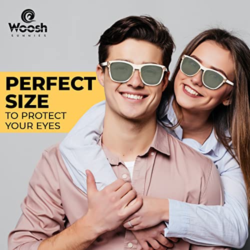 Image of Woosh Polarized Lightweight Sunglasses for Men and Women -Unisex Sunnies for Fishing Beach Running Sports and Outdoors
