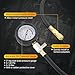 weyleity Oil Pressure Tester Tool | 0-140 PSI Oil Pressure Gauge kit Pressure Test Diagnostic Tools Engine Oil Pressure Diagnostic Tester Tool kit with Hose Adapters for Cars ATVs Trucks Use