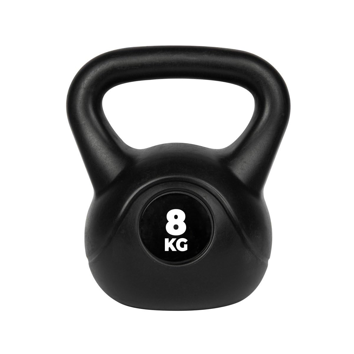 VirtuFit Kettlebell PVC – 8 kg – Nero